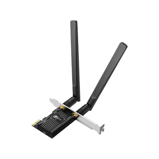 TP-Link WiFi 6 PCIe WiFi Card for Desktop PC AX1800 (Archer TX20E), Bluetooth 5.2, WPA3, 802.11ax Dual Band Wireless Adapter with MU-MIMO, Ultra-Low Latency, Supports Windows 11, 10 (64bit) Only